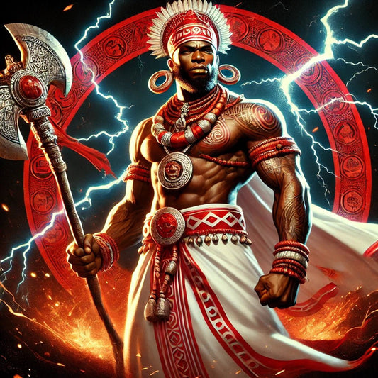 Shango: The Fiery Orisha of Thunder, Power, and Transformation - Rebel Alkemi