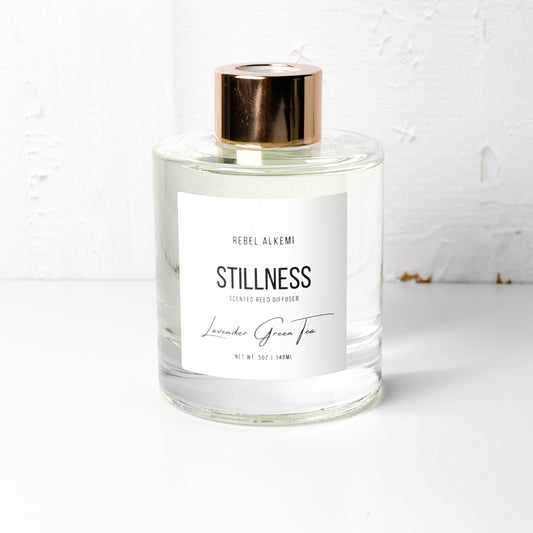 Stillness Reed Diffuser - Rebel Alkemi - on white background
